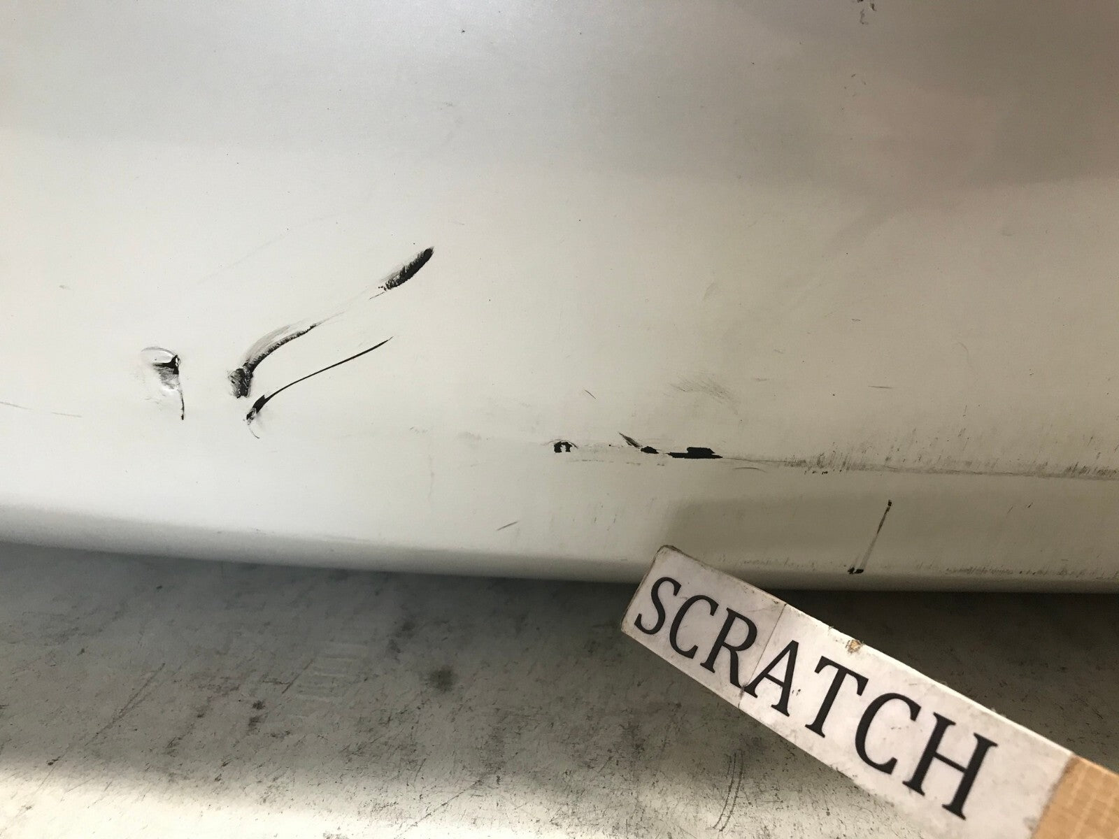 Rear Bumper Cover White Toyota Venza Base Limited LE XLE 09-2015 52159-0T010 OEM