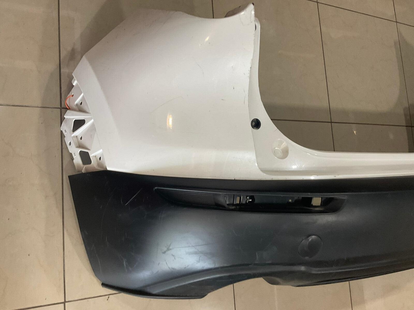 Rear Bumper Cover White Mazda CX 30 2020 DGH9-50221 OEM