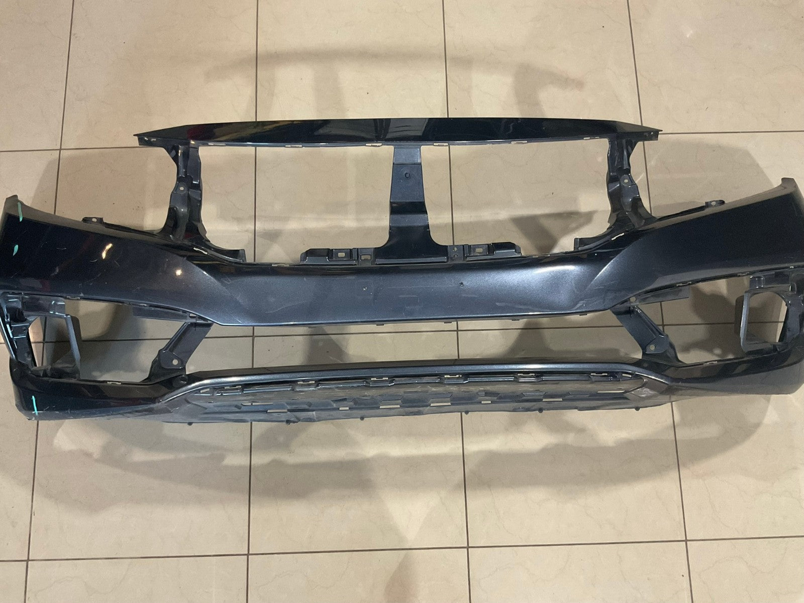 Front Bumper Cover Grey 2019 2020 Honda Civic EX/LX/SE/Sport CAPA