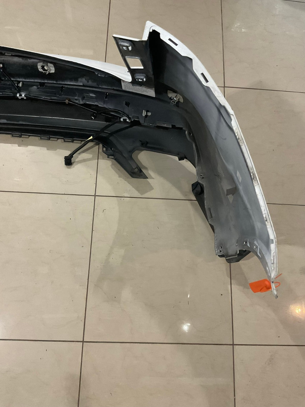 Rear Bumper Cover White Lexus NX300 2018-21 52169-78030 OEM