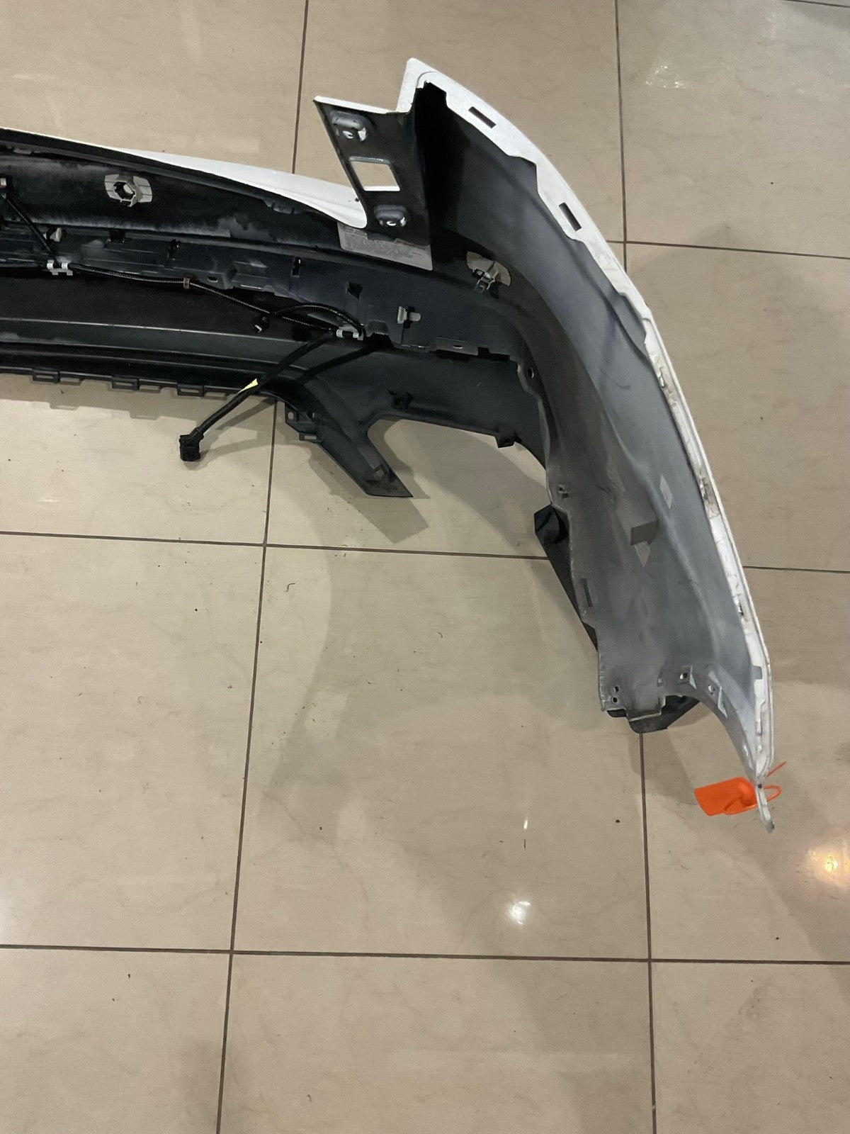 Rear Bumper Cover White Lexus NX300 2018-21 52169-78030 OEM