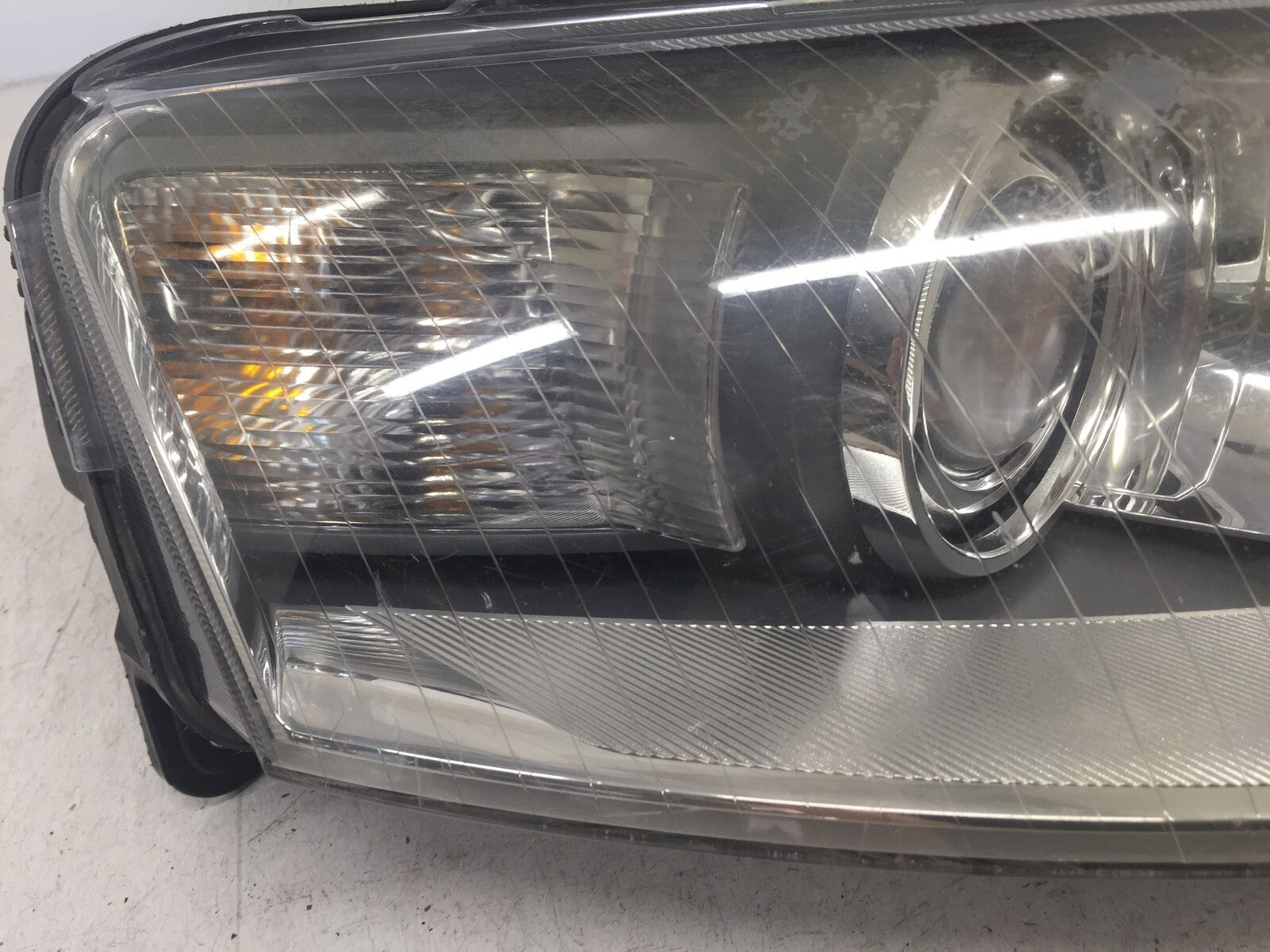 Xenon Hid Afs Headlight Damaged Passenger RH Audi A6 S6 C6 05-09 4F0941004BD OEM