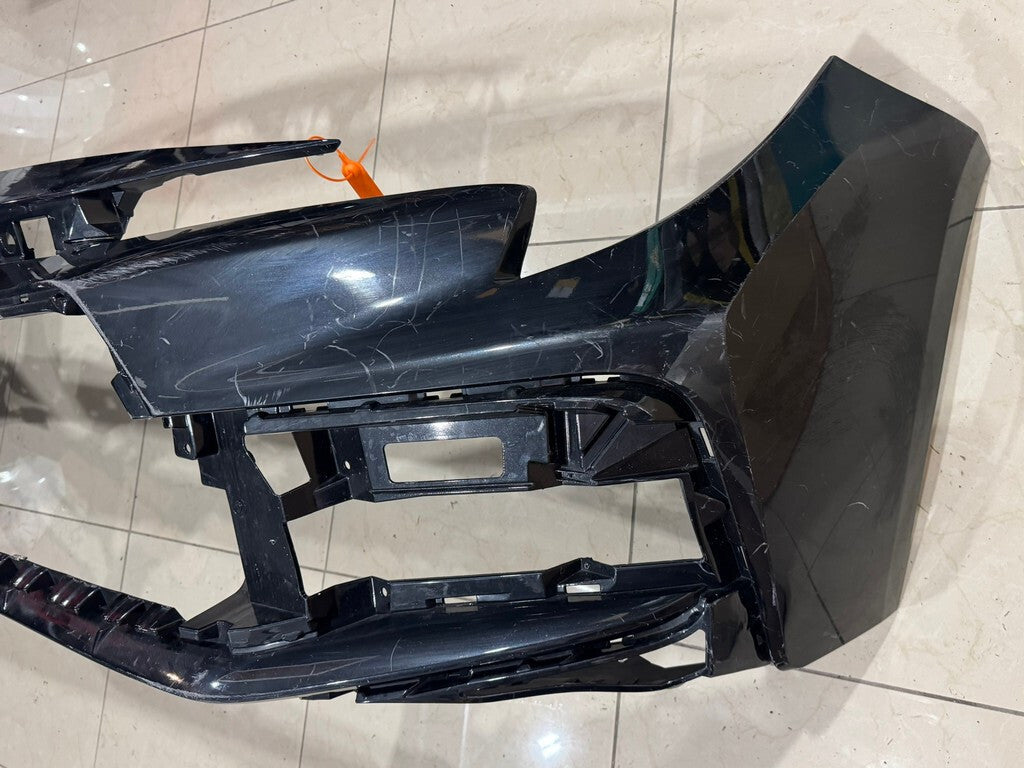 Front Bumper Cover Black 2020-2024 Toyota Corolla SE XSE CAPA