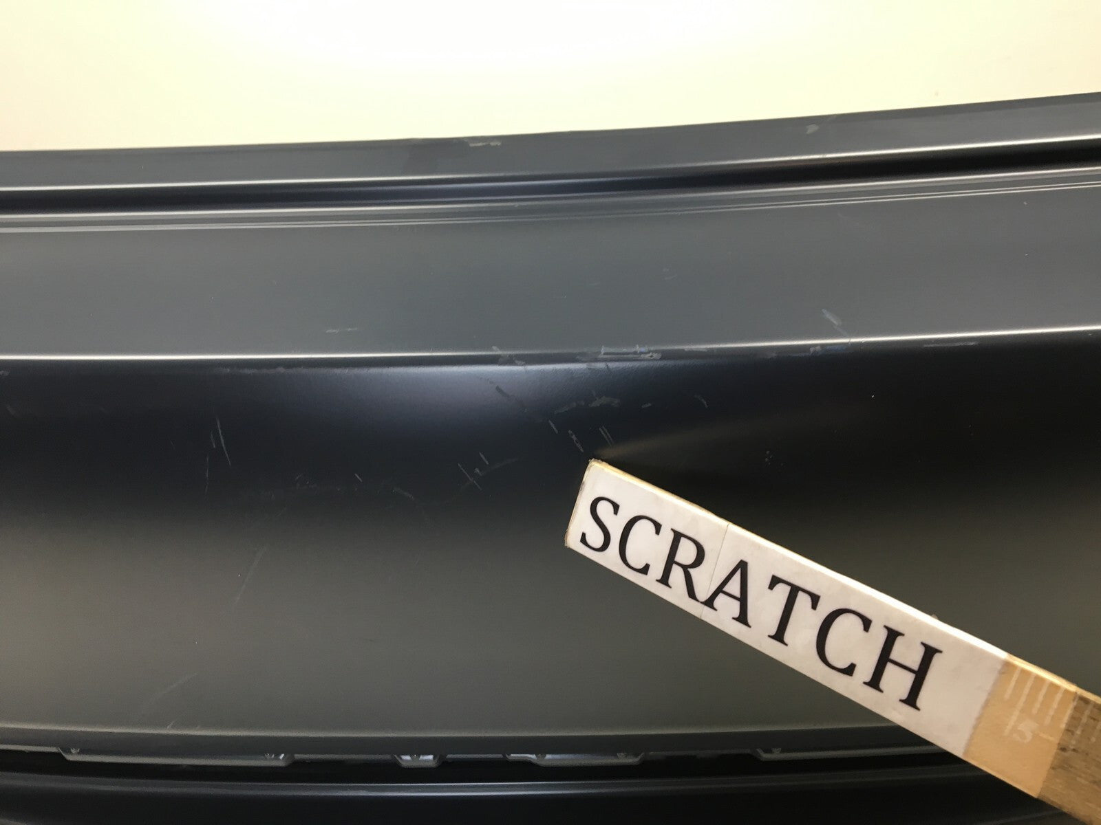 Rear Bumper Cover Honda Accord EX LX EX L Single Exhaust 2016 2017 CAPA
