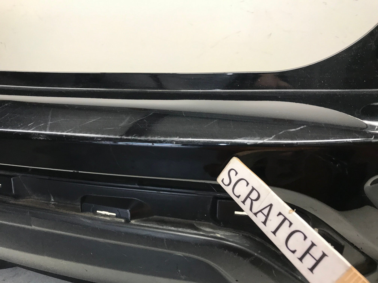 Rear Bumper LOCAL Nissan Pathfinder SV Platinum w/Sensor Holes Black 17 2018 OEM