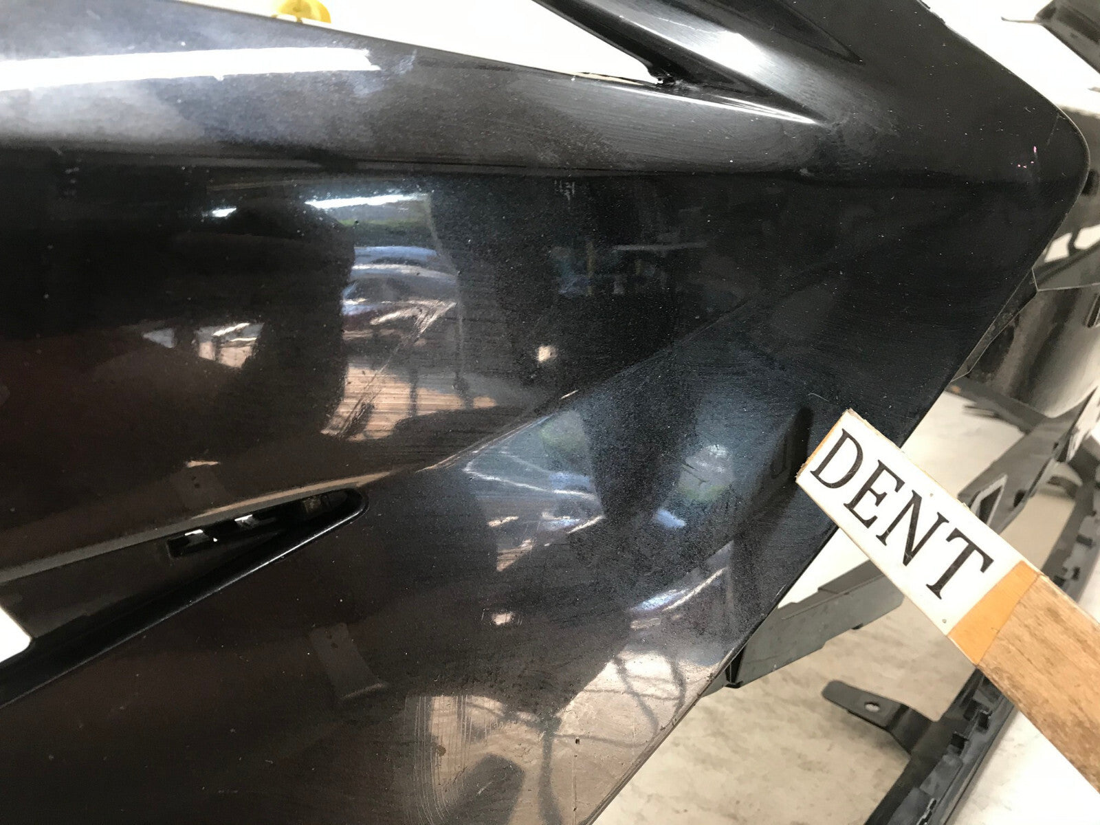 Front Bumper Cover Gray Lexus ES350 Base 2019 w/Sensor Holes 52119-06J00 OEM