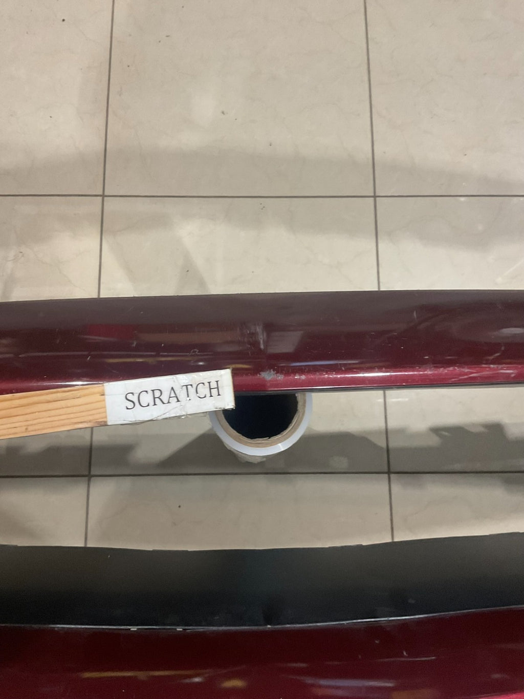 Front Bumper Cover Red 2015-2023 Dodge Challenger CAPA