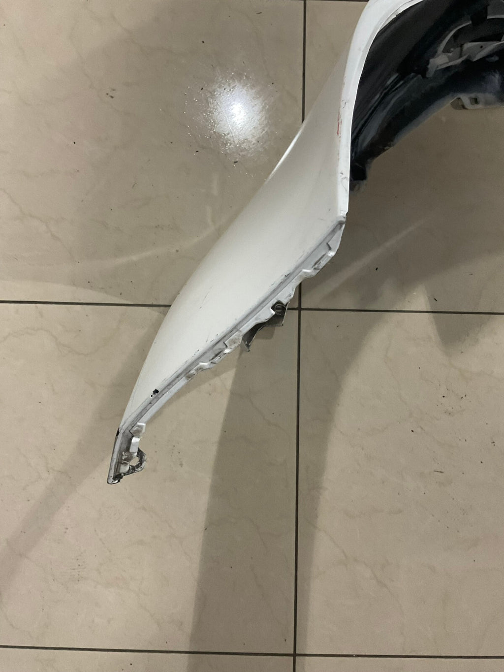 Front Bumper Cover White Toyota Corolla Hatchback 2018 2019 52119-12G00 OEM