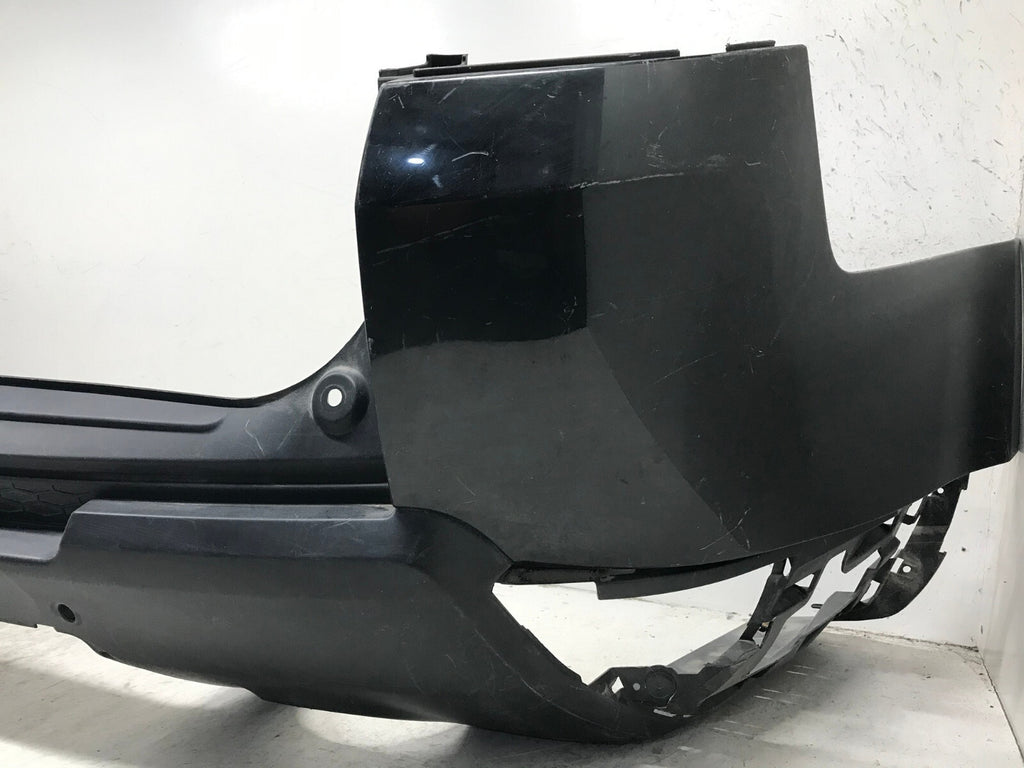 Rear Bumper Cover Black 2014-2017 Land Rover Range Sport w/Sensor Holes OEM
