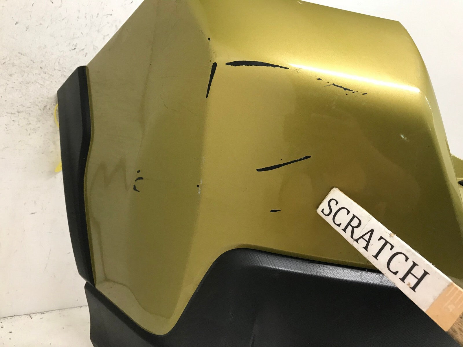 Rear Bumper Cover Green Subaru CrossTrek 2018 2019 57704FL250 OEM