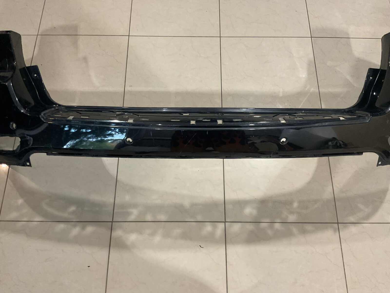 Rear Bumper Cover Black Jeep Grand Cherokee 2011-2015 CAPA
