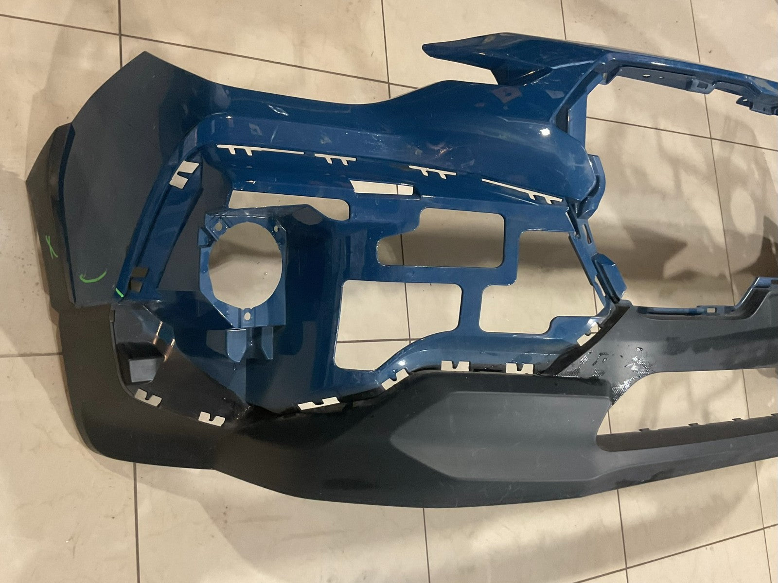 Front Bumper Cover Blue 2024 Subaru Crosstrek XV 57704fn30a OEM