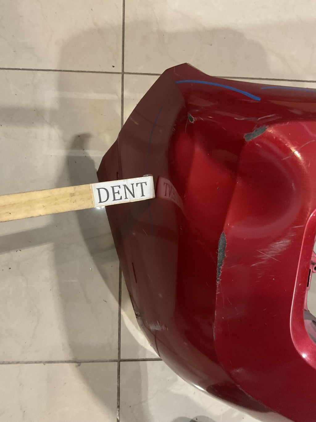 Front Bumper Cover Red 2018 2019 2020 2021 2022 Toyota Tacoma 52119+04230 OEM