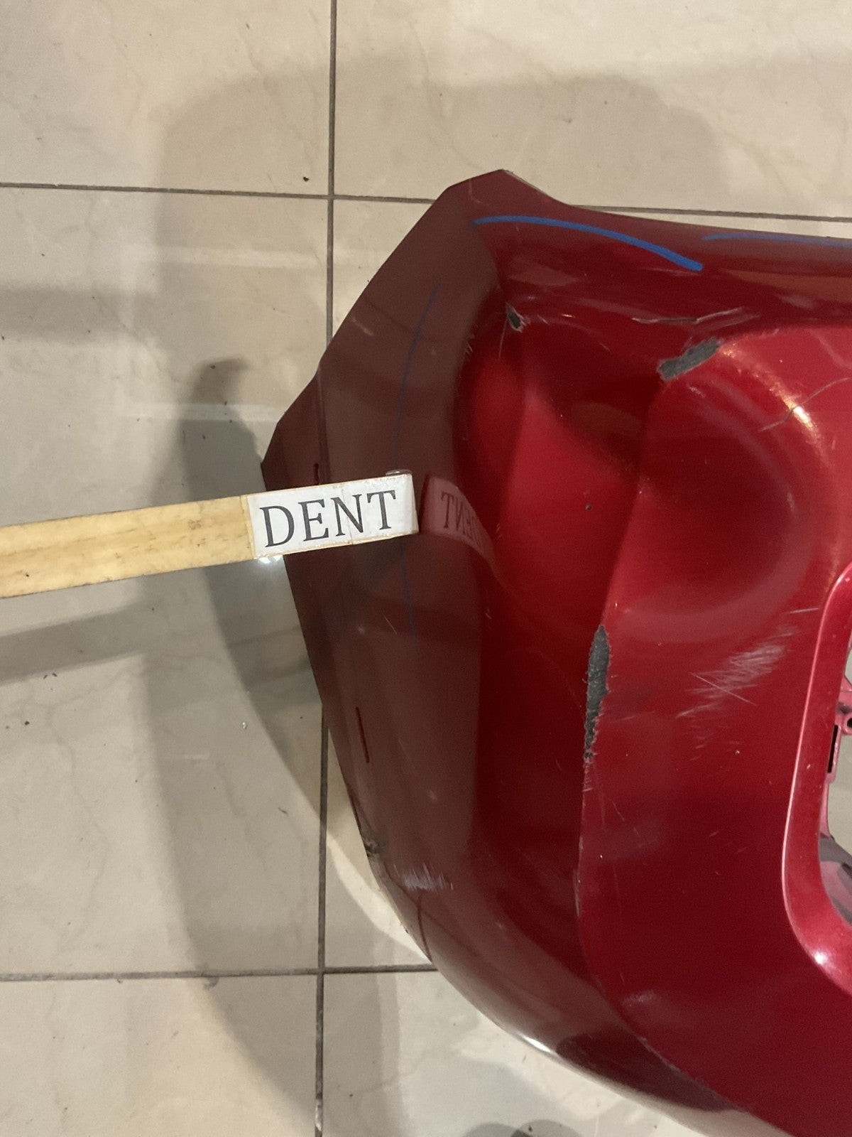 Front Bumper Cover Red 2018 2019 2020 2021 2022 Toyota Tacoma 52119+04230 OEM