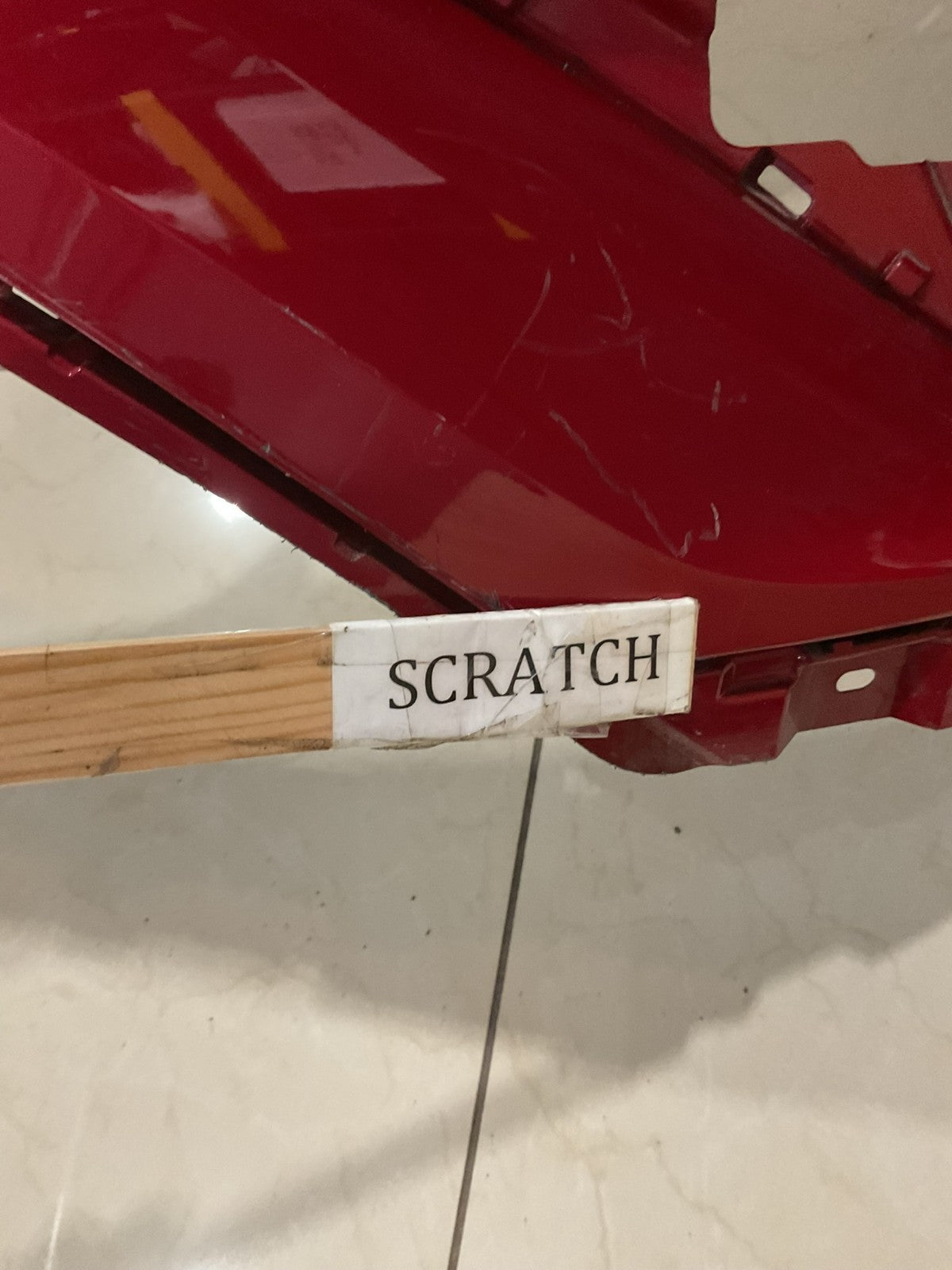 Rear Bumper Cover Red Toyota C HR XLE Premium Limited LE 18 2019 52159-f4010 OEM