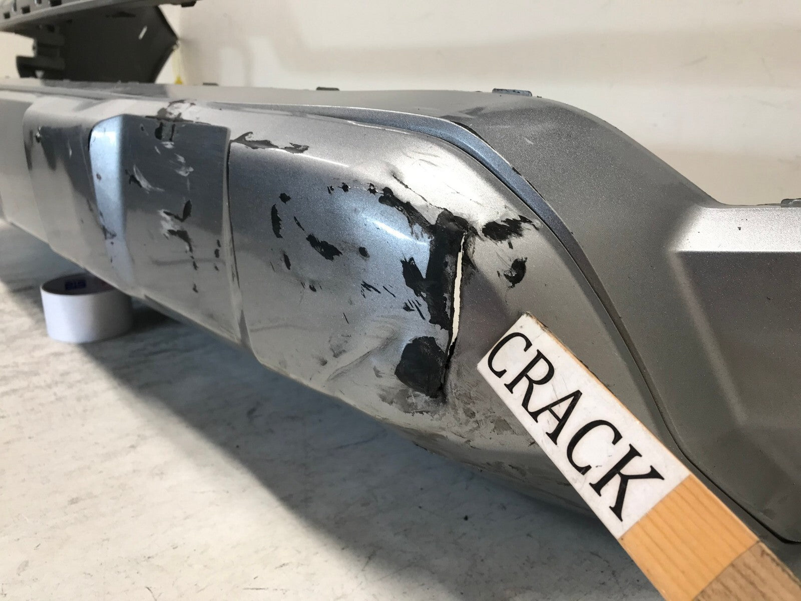 Front Bumper Cover Silver 2016-2022 Toyota Tacoma 52119-04240 OEM