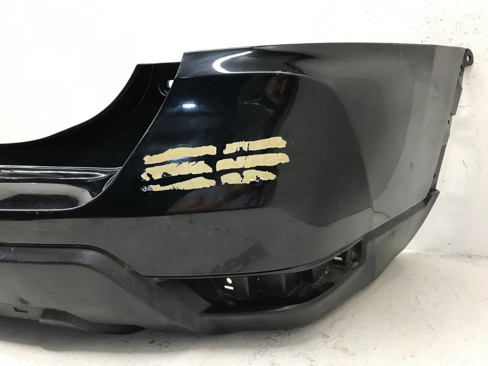 Rear Bumper Cover Black Nissan Rogue S SL SV Hybrid 17-19 85022-6FL0H OEM