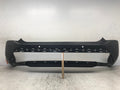 Rear Bumper Cover Black 2021-2022 Nissan Rogue Sport S/SV/SL w/Sensor Holes OEM