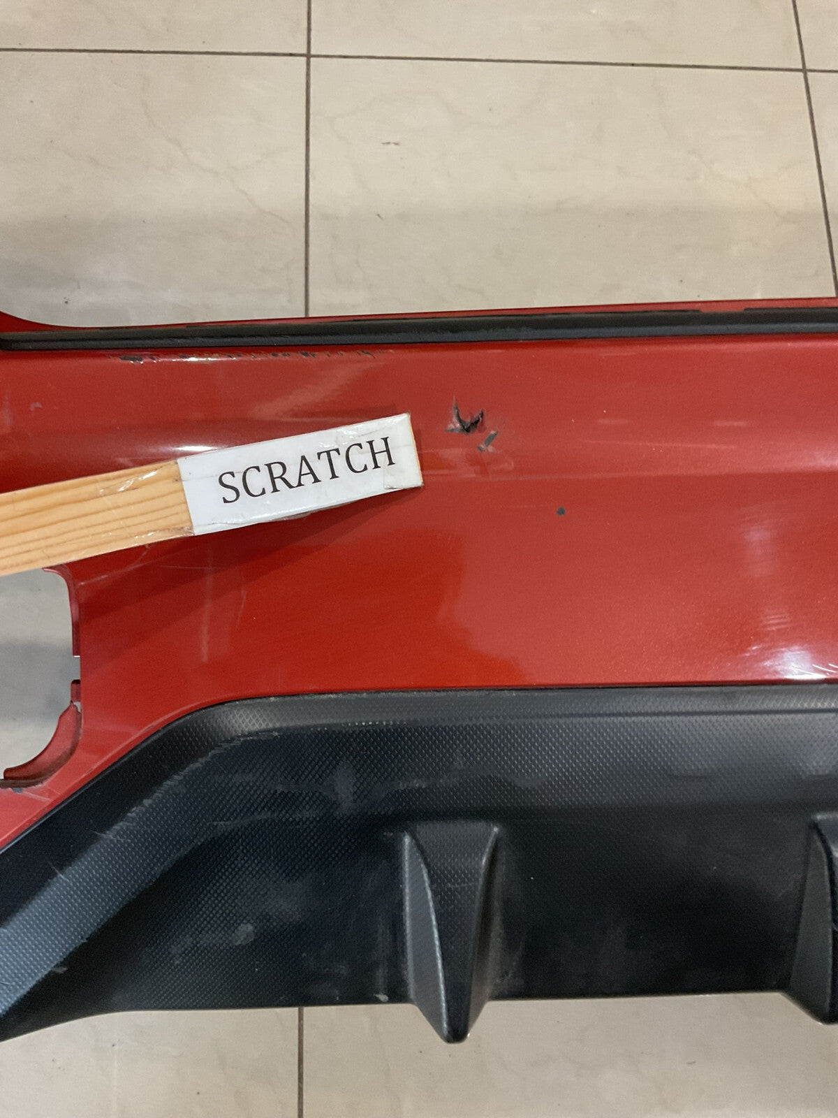 Rear Bumper Cover Orange 2024 Subaru Crosstrek 57704FN601 OEM