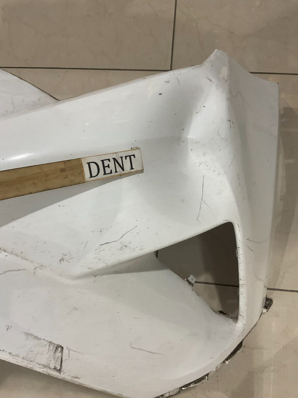 Front Bumper Cover White Toyota RAV4 2016-2018 52119+0r150 OEM