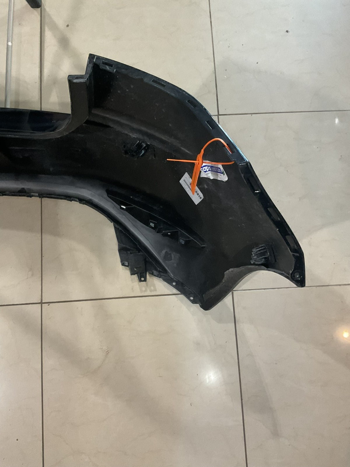 Rear Bumper Cover Black 2017 Volkswagen Golf CAPA