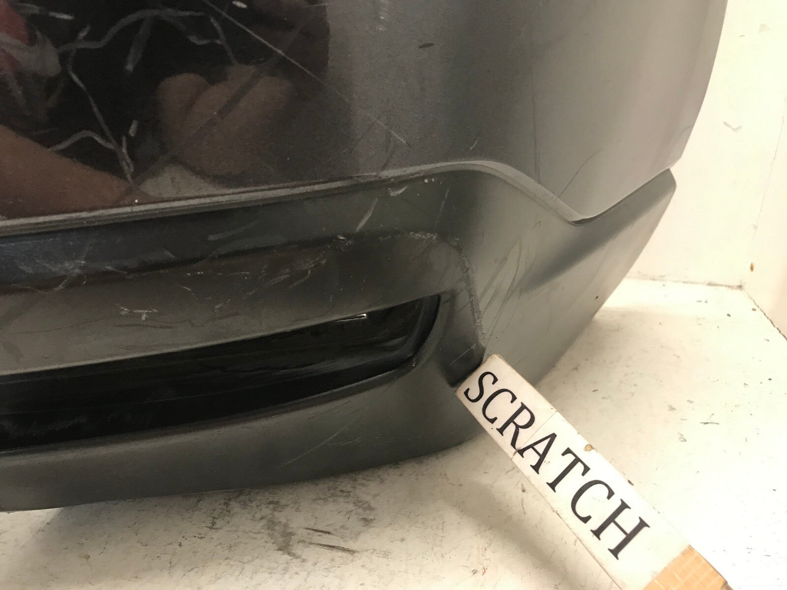 Rear Bumper Cover Gray Subaru Forester 2.5i 2.0XT 2014-2016 57704SG012 OEM