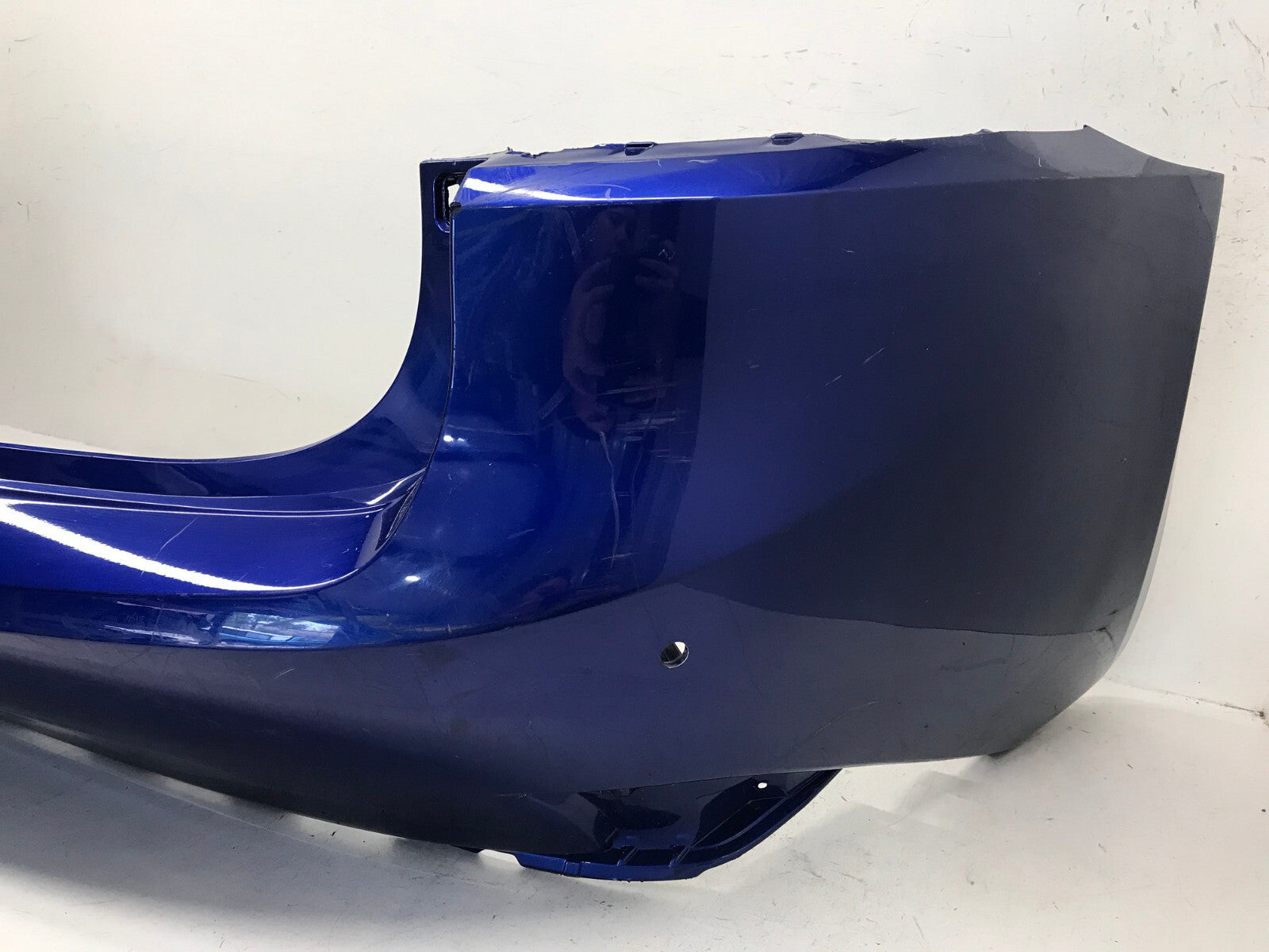 Rear Bumper Cover Lexus IS250 IS350 IS300 IS200T w/Sens Holes Blue 14-2016 CAPA