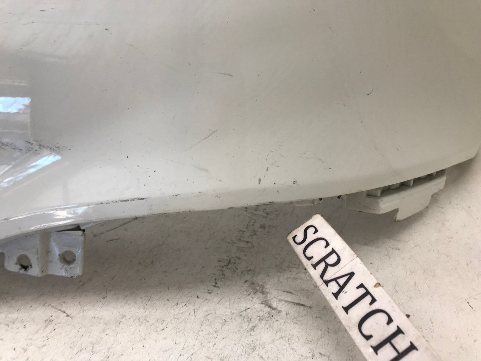Rear Upper Bumper Cover Hyundai Tucson GL/GLS/Ltd/SE White 10-15 86611-2S000 OEM
