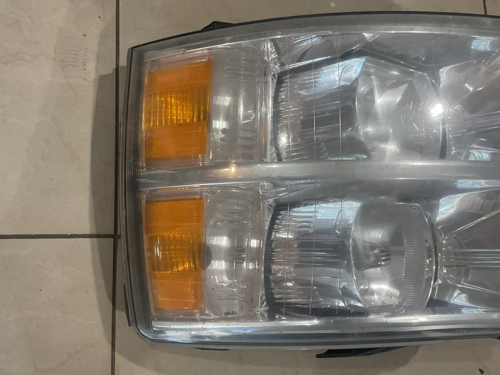 Headlight Left Driver LH 2007-2014 Chevy Silverado 1500 2500HD 3500HD CAPA