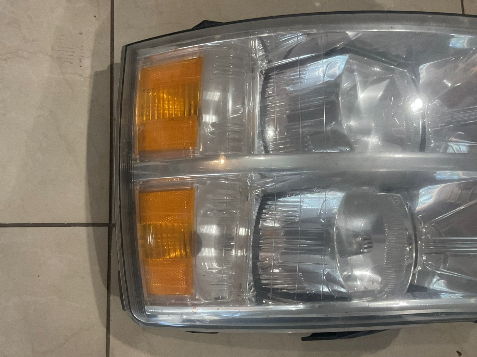 Headlight Left Driver LH 2007-2014 Chevy Silverado 1500 2500HD 3500HD CAPA