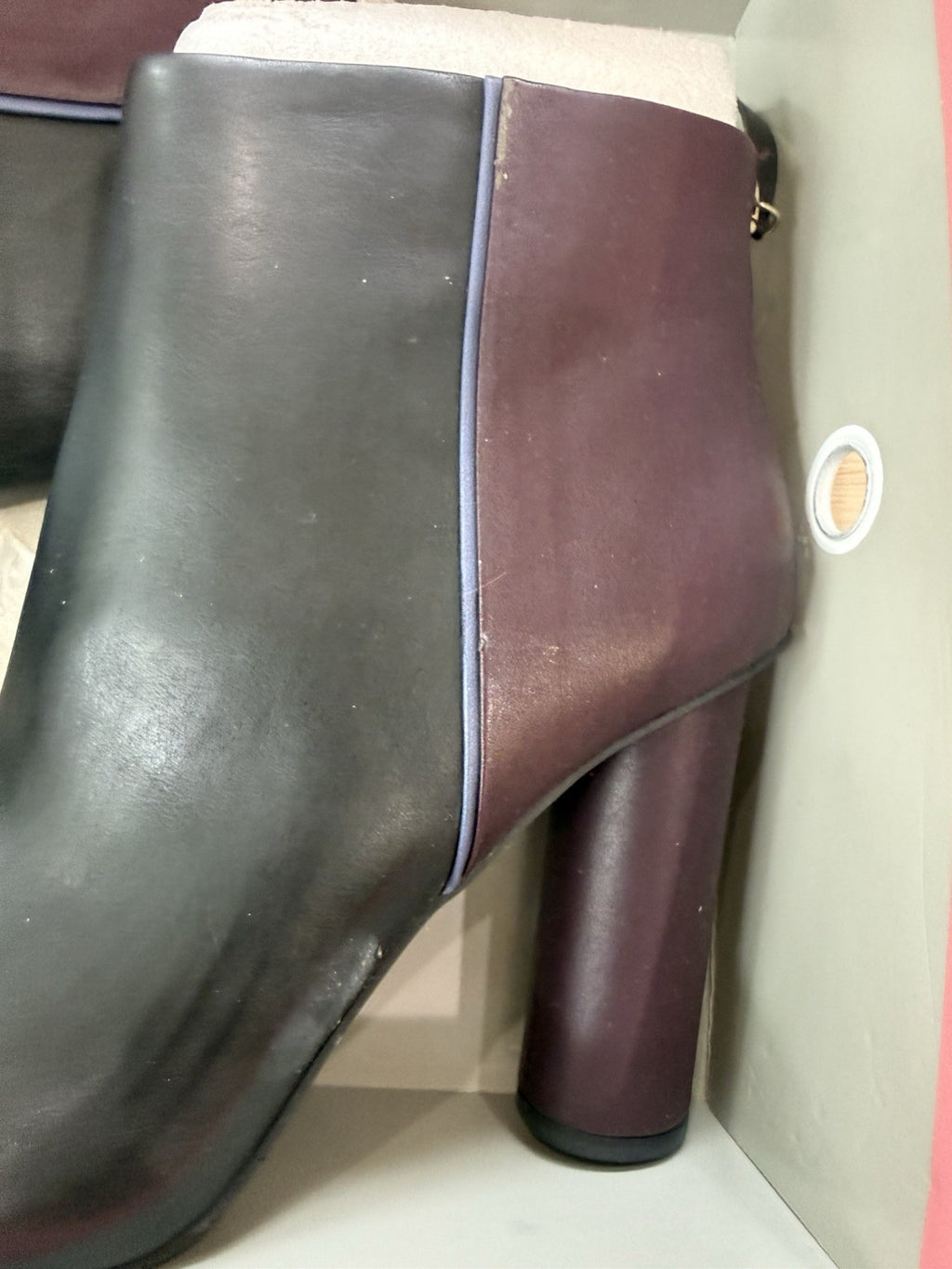 Cabi Women’s BISSET Bootie Block Heel Ankle Boots Sz 10 NEW