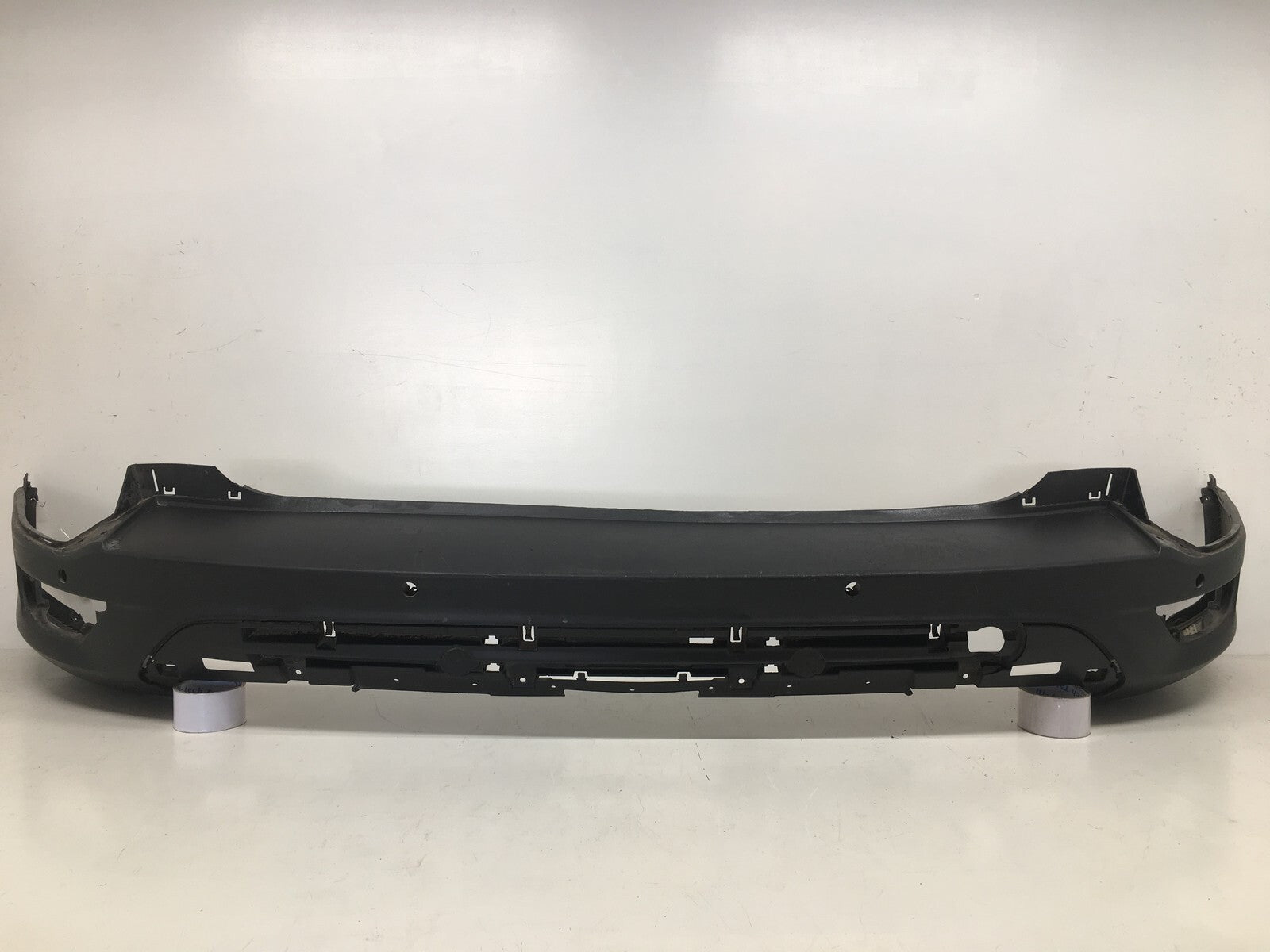 Rear Bumper Cover Ford Escape w/o Sensors w/o Trailer Pkg 2013-2015 OEM