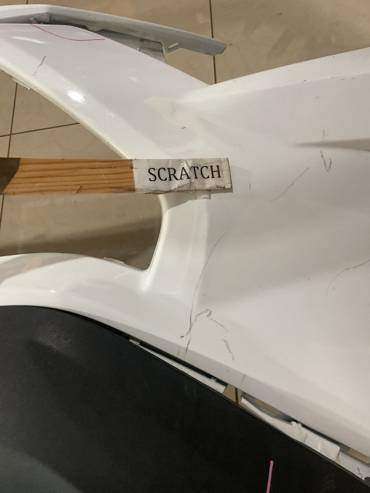 Front Bumper Cover White Toyota RAV4 2019-2021 52119+0r200 OEM