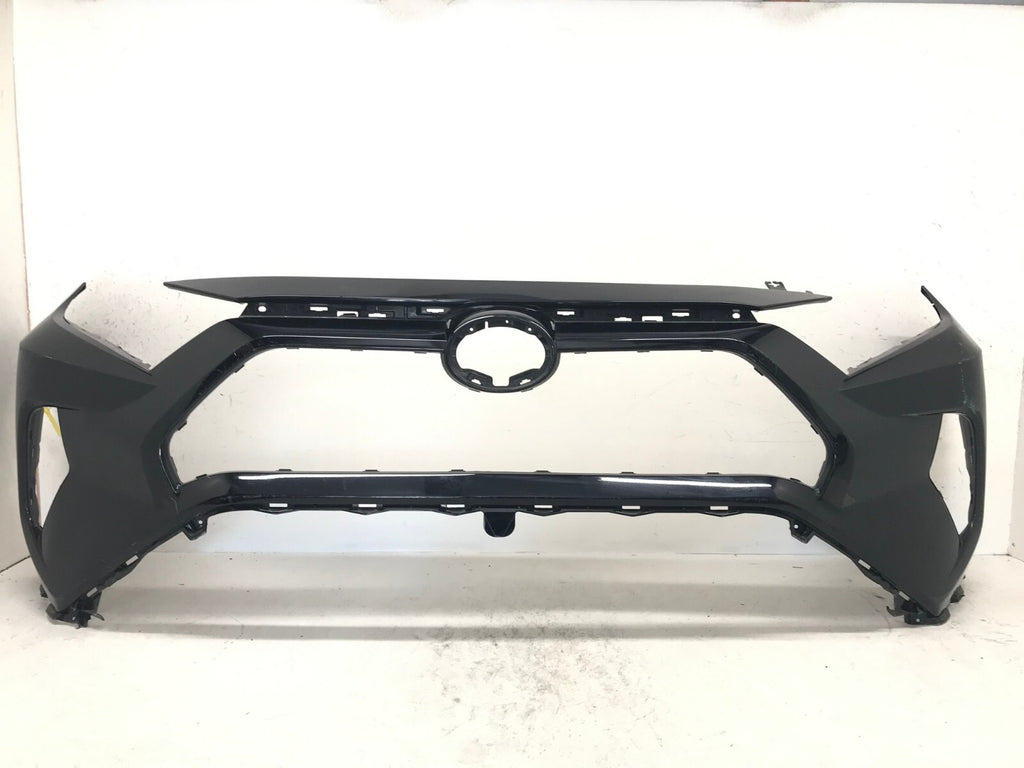 Front Bumper Cover Black Toyota RAV4 LE/XLE/Hybrid LE 2019-2021 52119-0R200 OEM