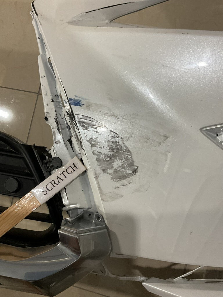Front Bumper Cover W/Grill White 16-2018 Lexus RX350 RX450H Base 52119-0E270 OEM