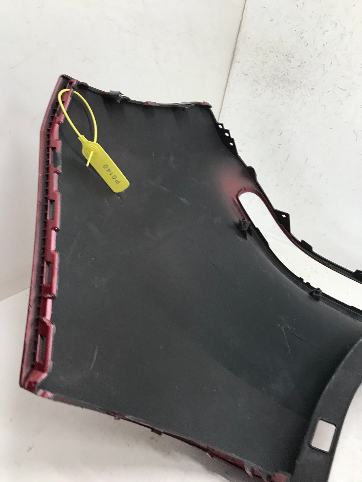Rear Bumper Cover Kia Sportage EX LX SX Turbo w/Sensor Holes Red 17-19 OEM