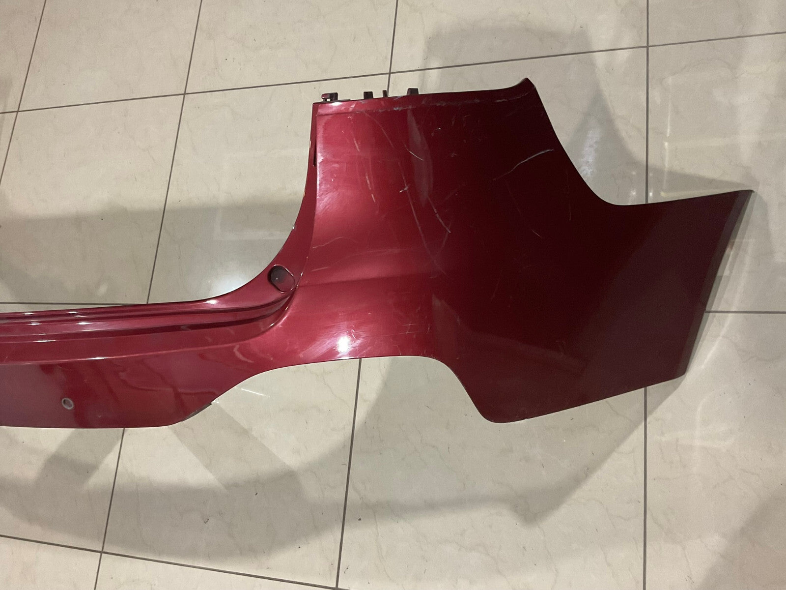 Rear Bumper Cover Red Kia Sorento L EX Limited 2016-2018 86611-C6000 OEM