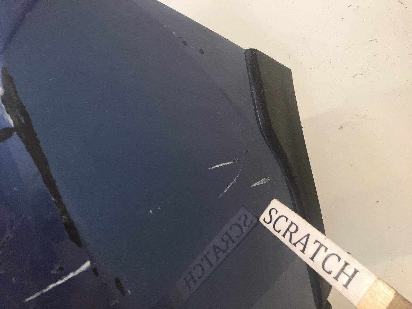 Rear Bumper Cover Subaru CrossTrek w/Sensor Holes 2018 2019 57704FL250 OEM2