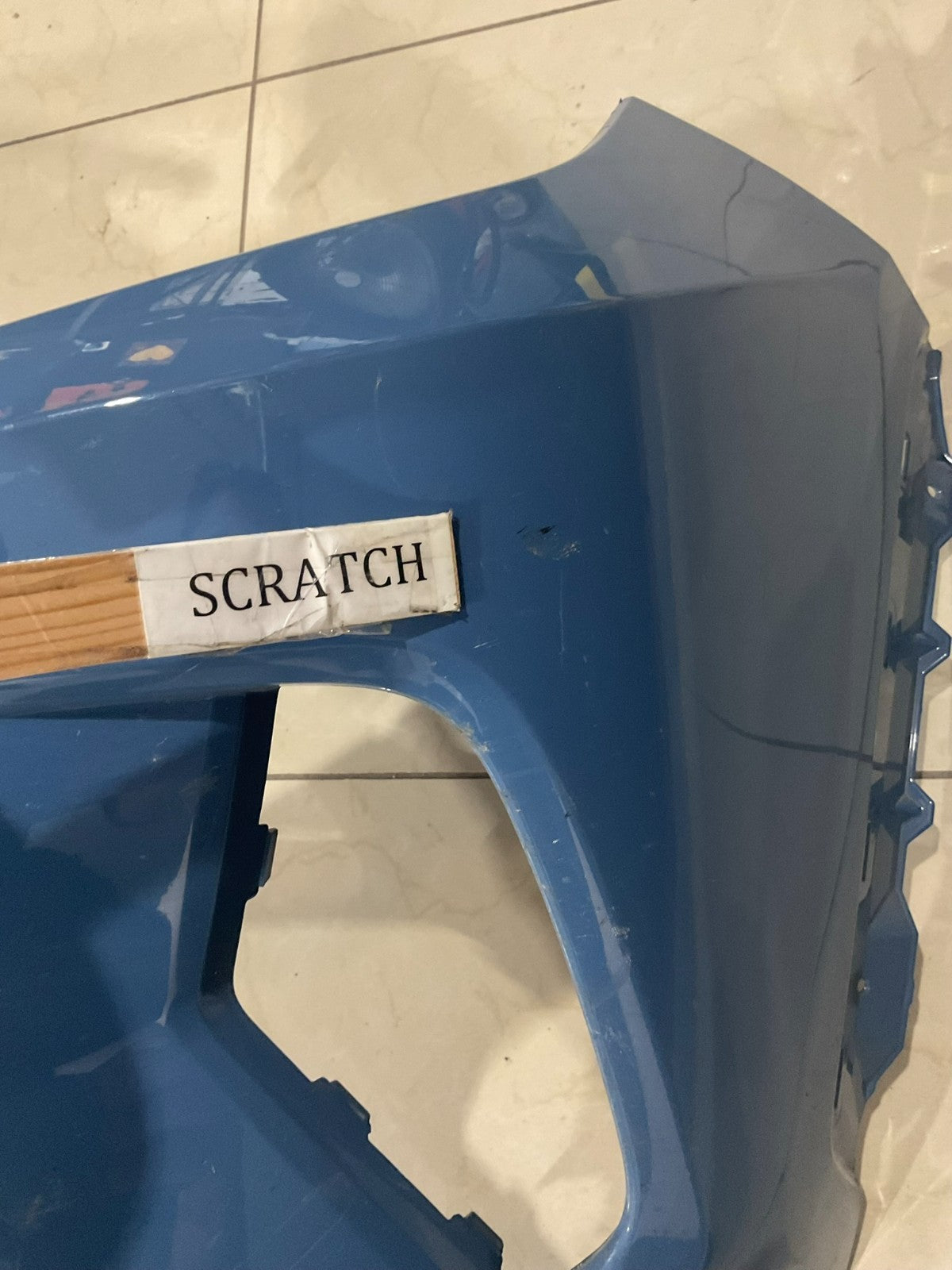 Front Bumper Cover Blue 2019-2021 Toyota RAV4 LE/XLE/XLE Premium 52119 0r200 OEM