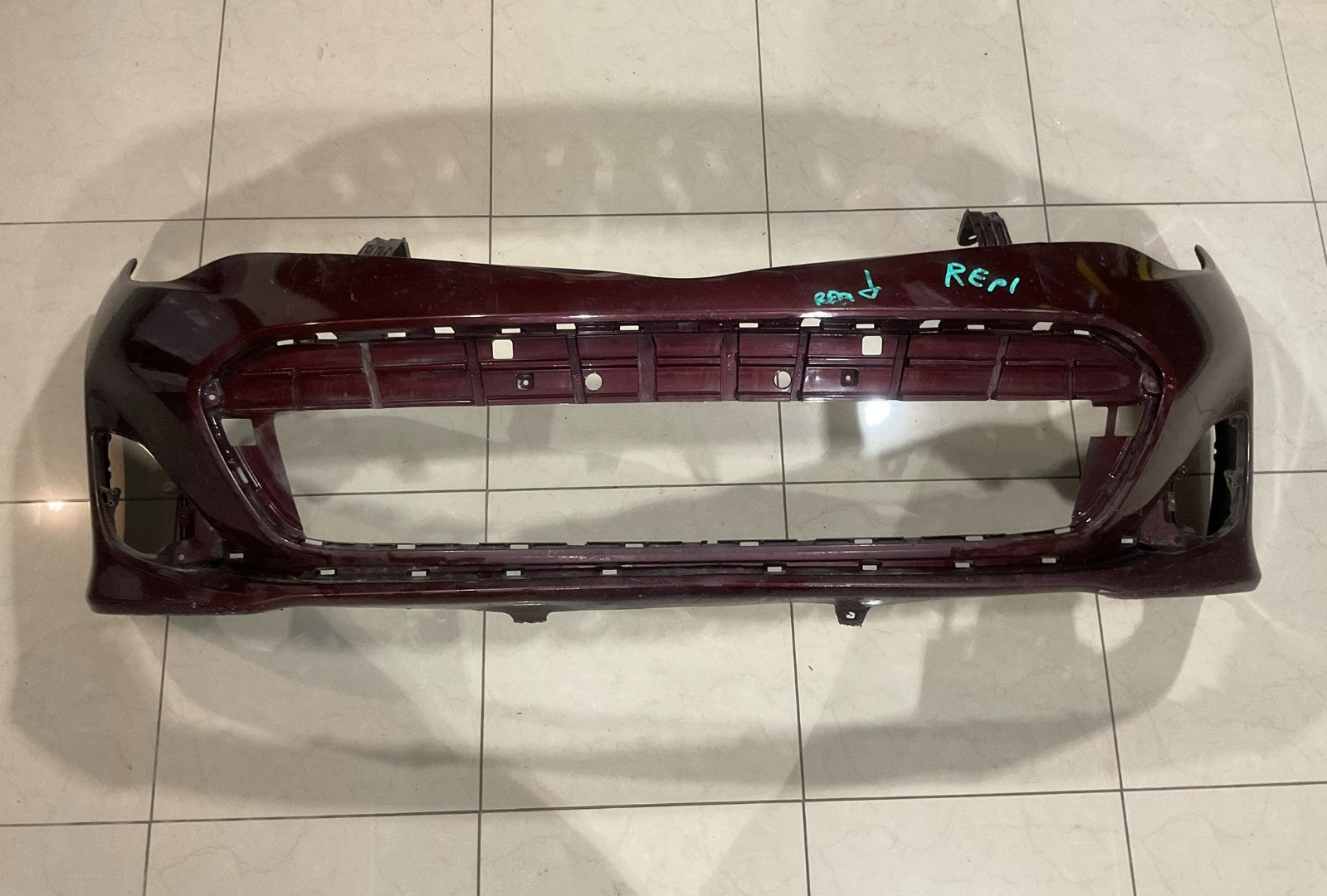 Front Bumper Cover Red 2013 2014 13 14 Toyota Avalon 52119+7050 OEM