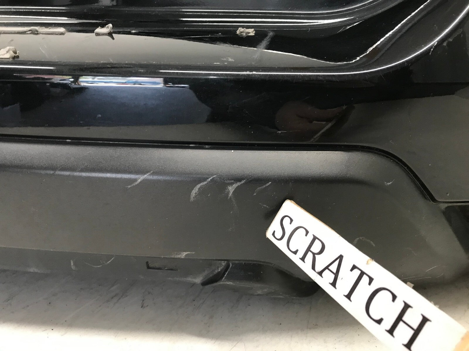 Rear Bumper Cover Nissan Rogue S/SL/SV/SV Hybrid/SL Hybrid Black 2017-2019 OEM