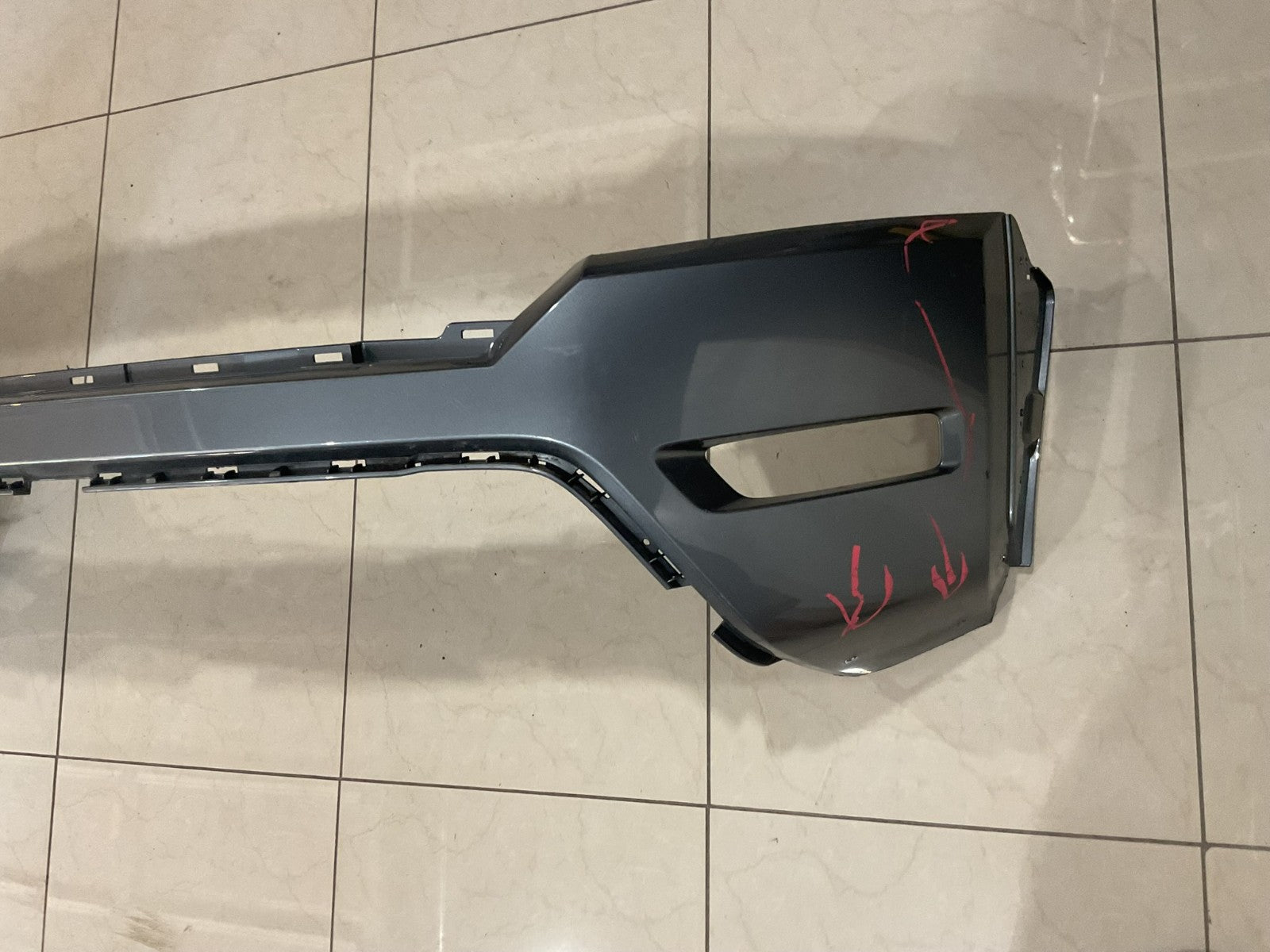 Front Bumper Cover Grey 2021-2024 Nissan Frontier 62025+9BU0H OEM