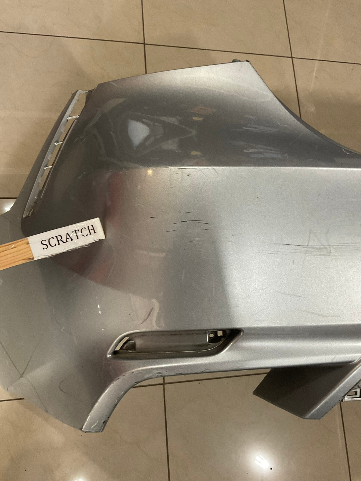 Rear Bumper Cover Silver Toyota Camry SE XSE Hybrid SE 2018-2019 52159+06B50 OEM