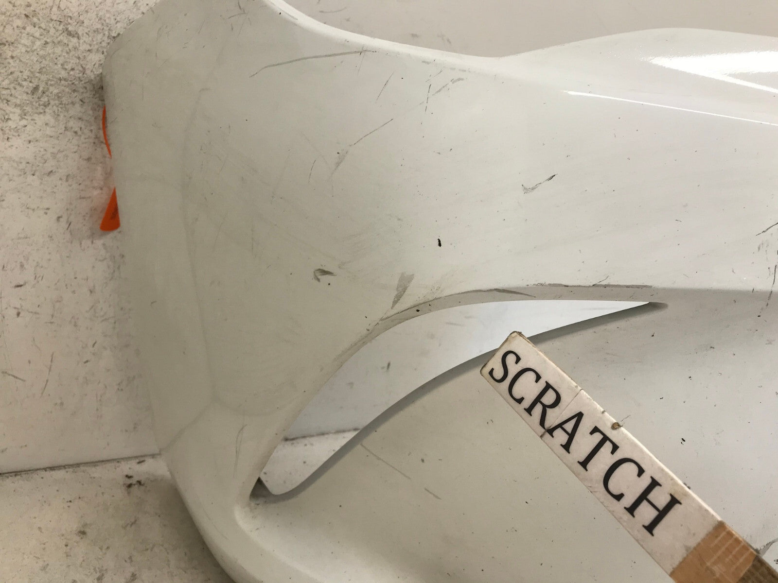 Front Bumper Cover White 15-17 Toyota Camry LE/XLE/SE/XSE/Hybrid 52119-06A50 OEM