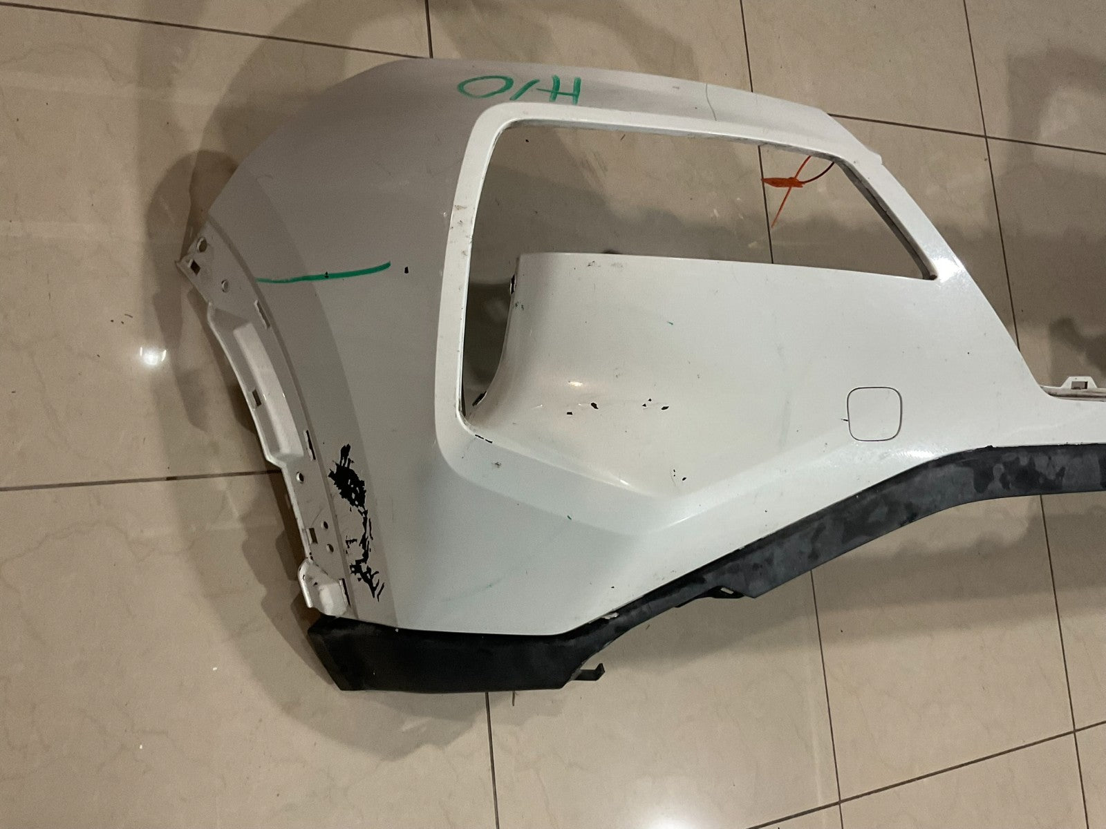 Front Bumper Cover White 2021-2023 Nissan Rogue SL Platinum CAPA