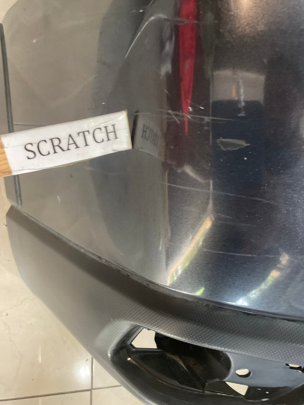 Rear Bumper Cover Dark Grey Subaru Forester Base Ltd Premium 2019 57704SJ300 OEM