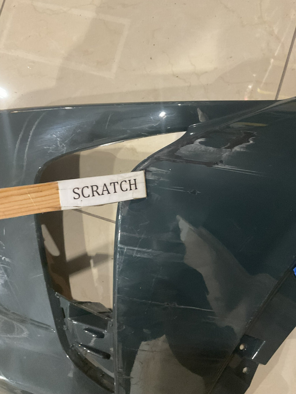 Front Upper Bumper Cover Grey 2024 Chevrolet Trax CAPA