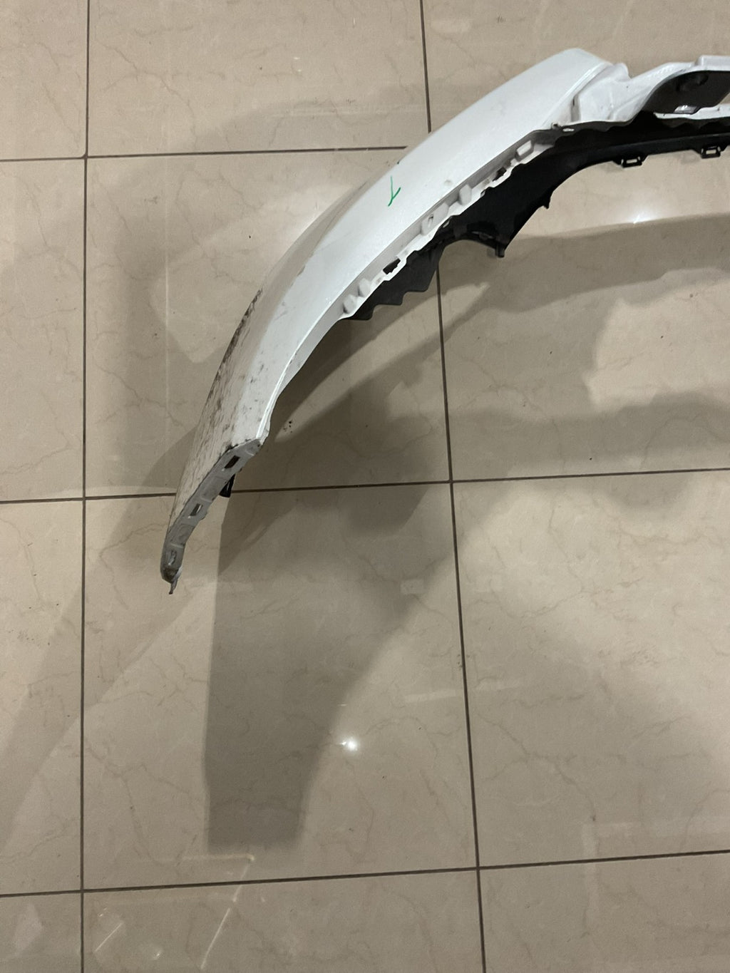 Front Bumper Cover White Honda HR V EX LX EX L 2016-2018 71101 t7w a000 OEM