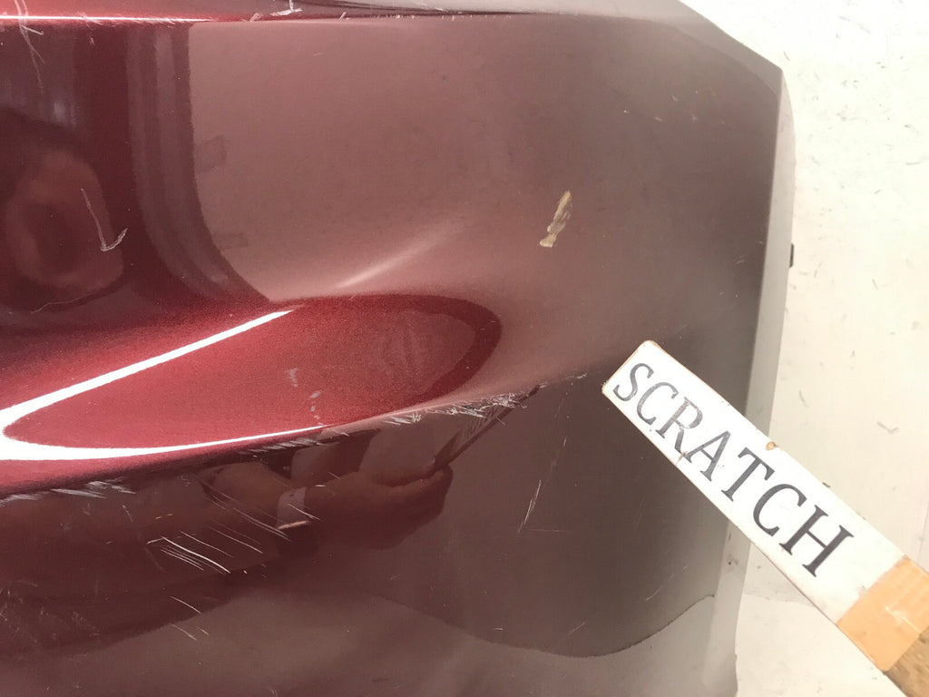 Front Bumper Cover Red Toyota Highlander LE Limited Hybrid 14-16 52119-0E220 OEM