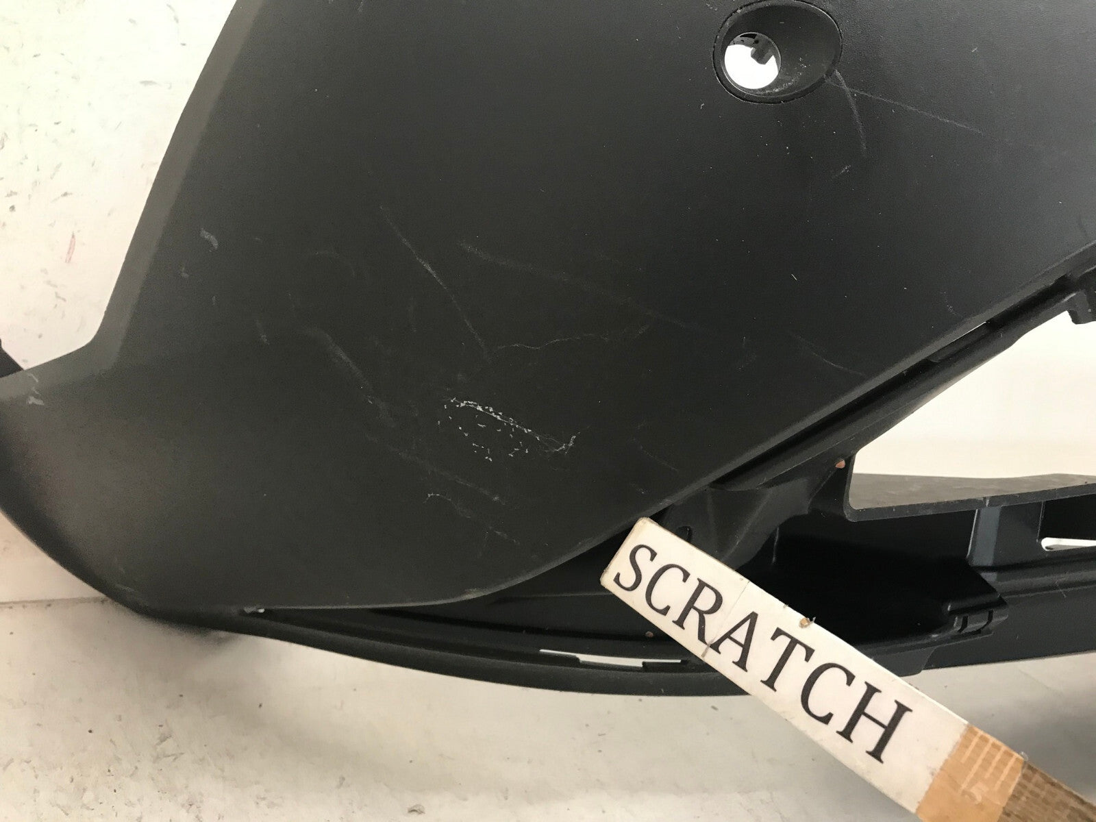 Rear Bumper Cover Black 2021-2022 Nissan Rogue Sport S/SV/SL w/Sensor Holes OEM